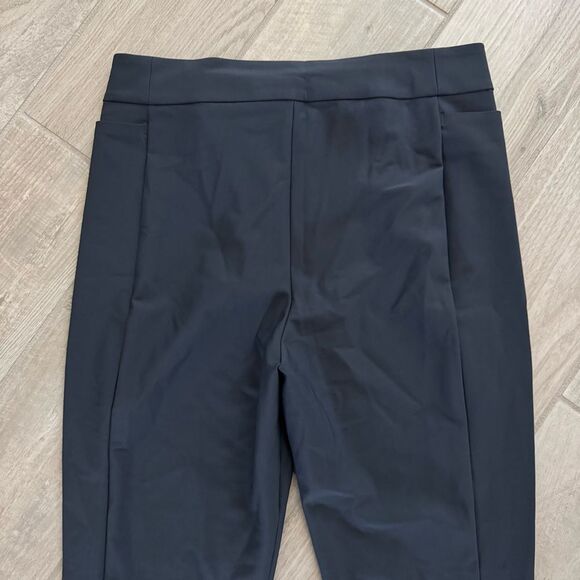 NEW Athleta Stellar Mid Rise Slim Pant Tight in Black Sand 410508 Size M Tall - Picture 10 of 15